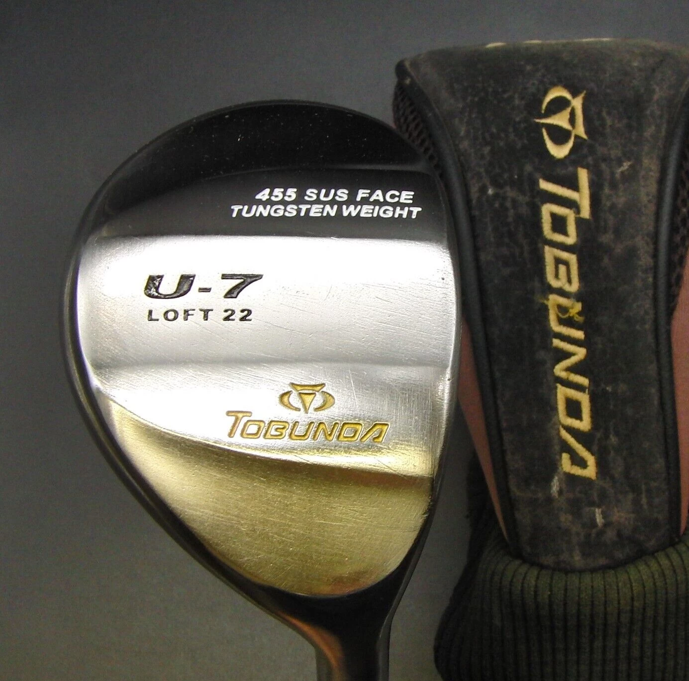 Tobunda U-7 Tungsten Weight 22° Hybrid Regular Graphite Shaft G/Pride Grip & H/C 1 Tobunda U-7 Tungsten Weight 22° Hybrid Regular Graphite Shaft G/Pride Grip & H/C