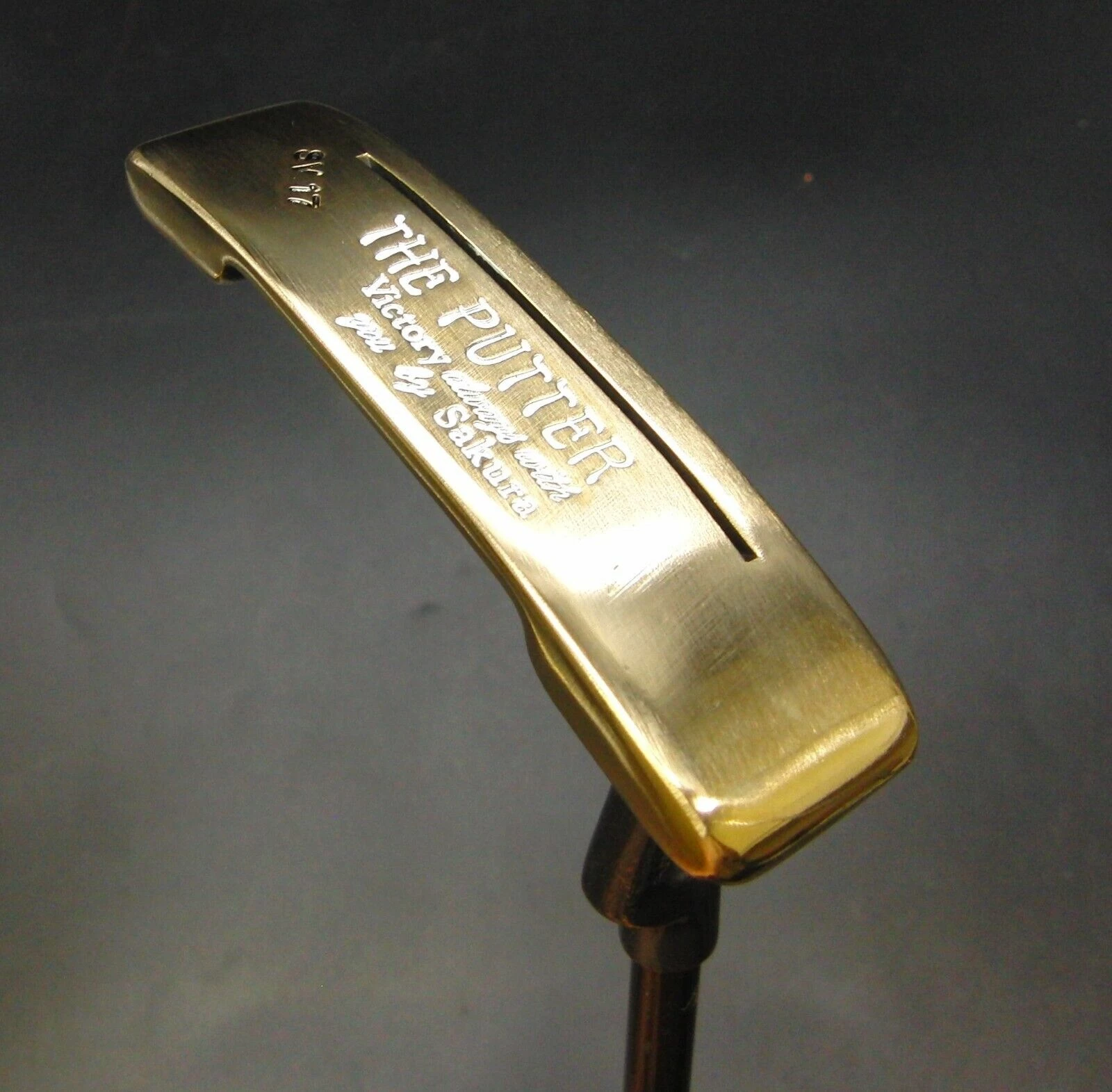 Vintage Japanese Sakura The Putter SV11 Antique Putter Graphite Shaft 85cm Long 3 Vintage Japanese Sakura The Putter SV11 Antique Putter Graphite Shaft 85cm Long - Image 3