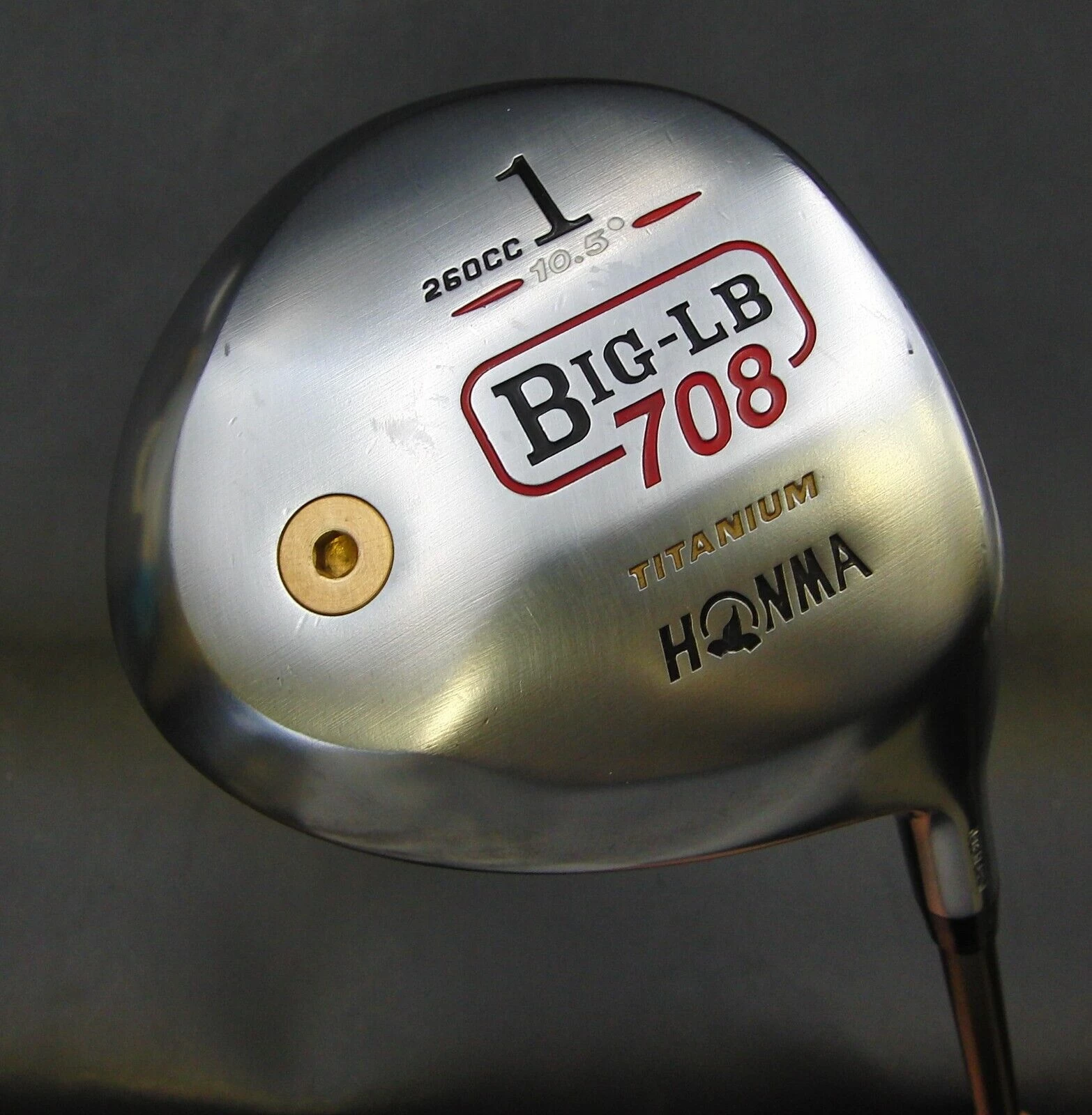 Honma Big-LB 708 260cc 10.5° Driver Regular Graphite Shaft 1 Honma Big-LB 708 260cc 10.5° Driver Regular Graphite Shaft