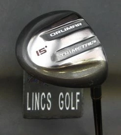Orlimar Tri Metal 15° 3 Wood Regular Graphite Shaft Golf Pride Grip