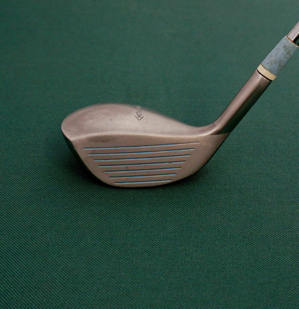 Vintage TaylorMade Metalwood 17° 3 Wood Regular Steel Shaft SGP Grip 2 Vintage TaylorMade Metalwood 17° 3 Wood Regular Steel Shaft SGP Grip - Image 2