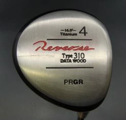 PRGR Type 310 Reverse Senior 16° 4 Wood Senior Flex Graphite Shaft PRGR Grip