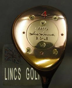 Japanese Hiro Honma BIG-LB Baffy Persimmon 4 Wood Stiff Graphite Shaft