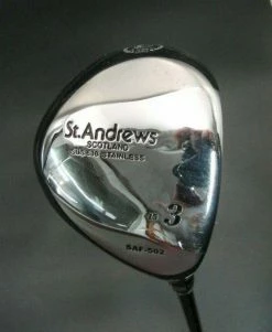 St. Andrews St Andrews SAF-502 3 Wood 15° Regular Graphite Shaft St Andrews Grip & H/Cover 11 St. Andrews St Andrews SAF-502 3 Wood 15° Regular Graphite Shaft St Andrews Grip & H/Cover -Clubs Shop 32 ef01901a 2c7d 4932 beb8 ee2253ee2b8e