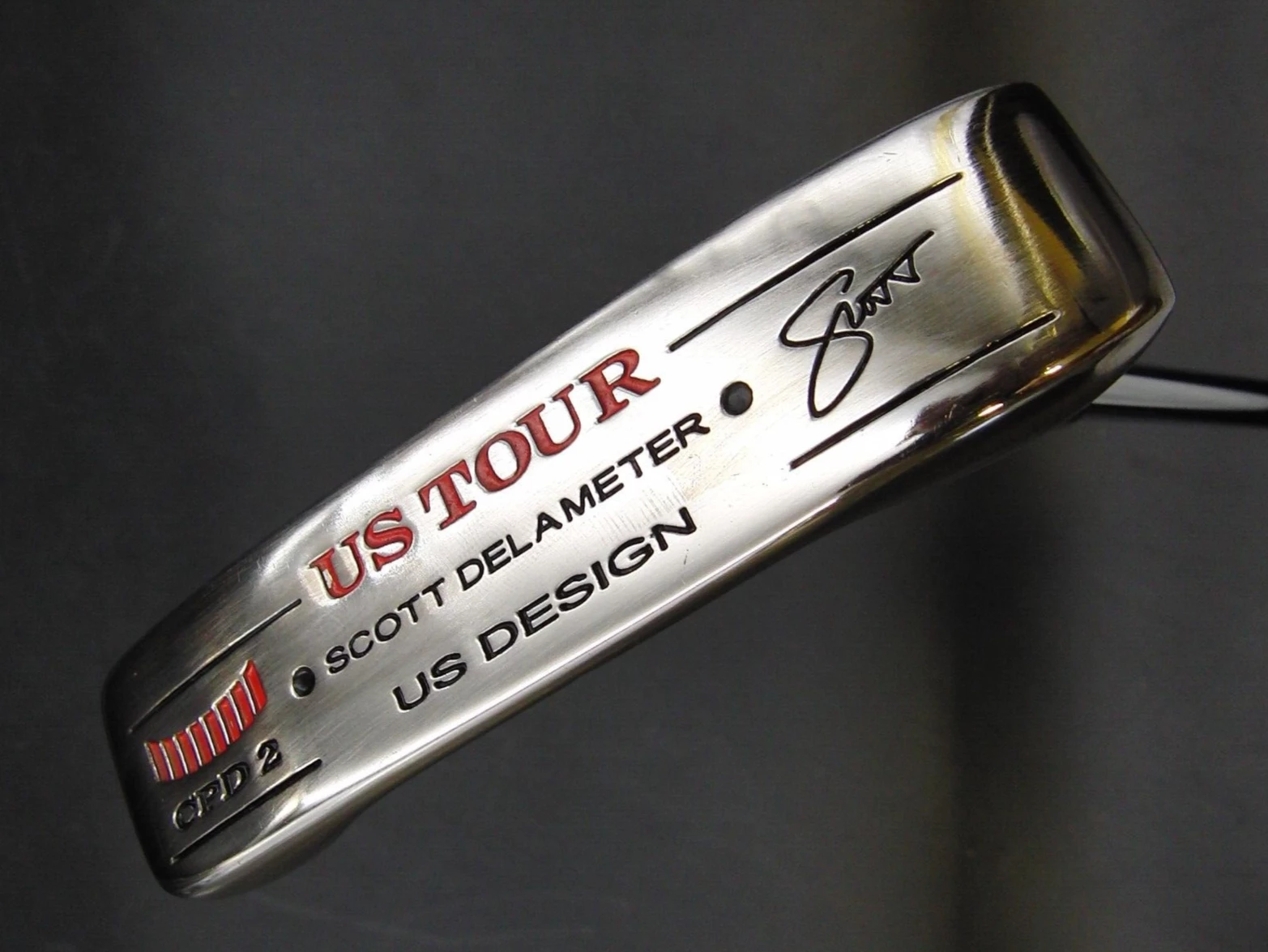 Scot DelaMeter Scott Delameter US Tour CPD 2 Putter 92cm Length Steel Shaft Lamkin Grip 1 Scot DelaMeter Scott Delameter US Tour CPD 2 Putter 92cm Length Steel Shaft Lamkin Grip
