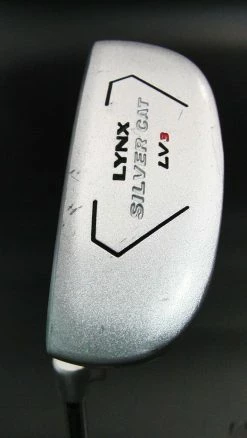 Left Handed Lynx Silver Cat LV3 Putter 86cm Long 16 Left Handed Lynx Silver Cat LV3 Putter 86cm Long -Clubs Shop 32 f34f0df0 e978 439a b5e4 65f06b3715e1