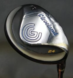 Cleveland CG 24º 4 Hybrid Stiff Graphite Shaft Cleveland Grip