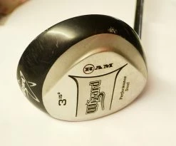 Left Handed Ram Wizard 15 Degree 3 Wood Regular Graphite Shaft
