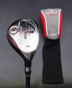 Daiwa Advisor AD-F1 U 23° Hybrid Stiff Graphite Shaft Daiwa Grip & Daiwa H/Cover