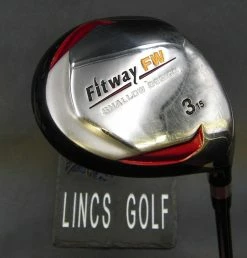Japanese Fitway FW Shallow Design 15° 3 Wood Regular Graphite Shaft Fitway Grip