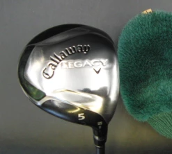 Callaway Legacy V 5 Wood Senior Graphite Shaft Sev Golf Grip + Headcover