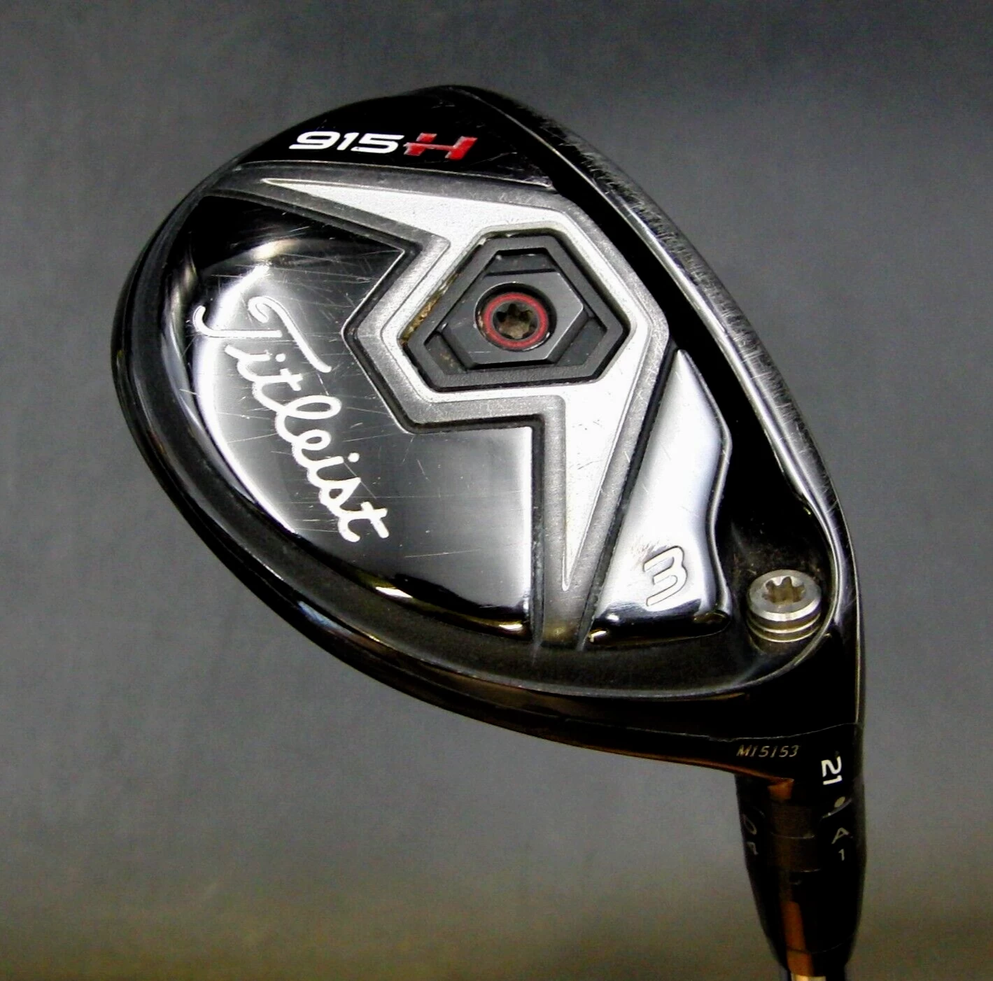 Titleist 915H 21° 3 Hybrid Regular Steel Shaft Golf Pride Grip 6 Titleist 915H 21° 3 Hybrid Regular Steel Shaft Golf Pride Grip - Image 6