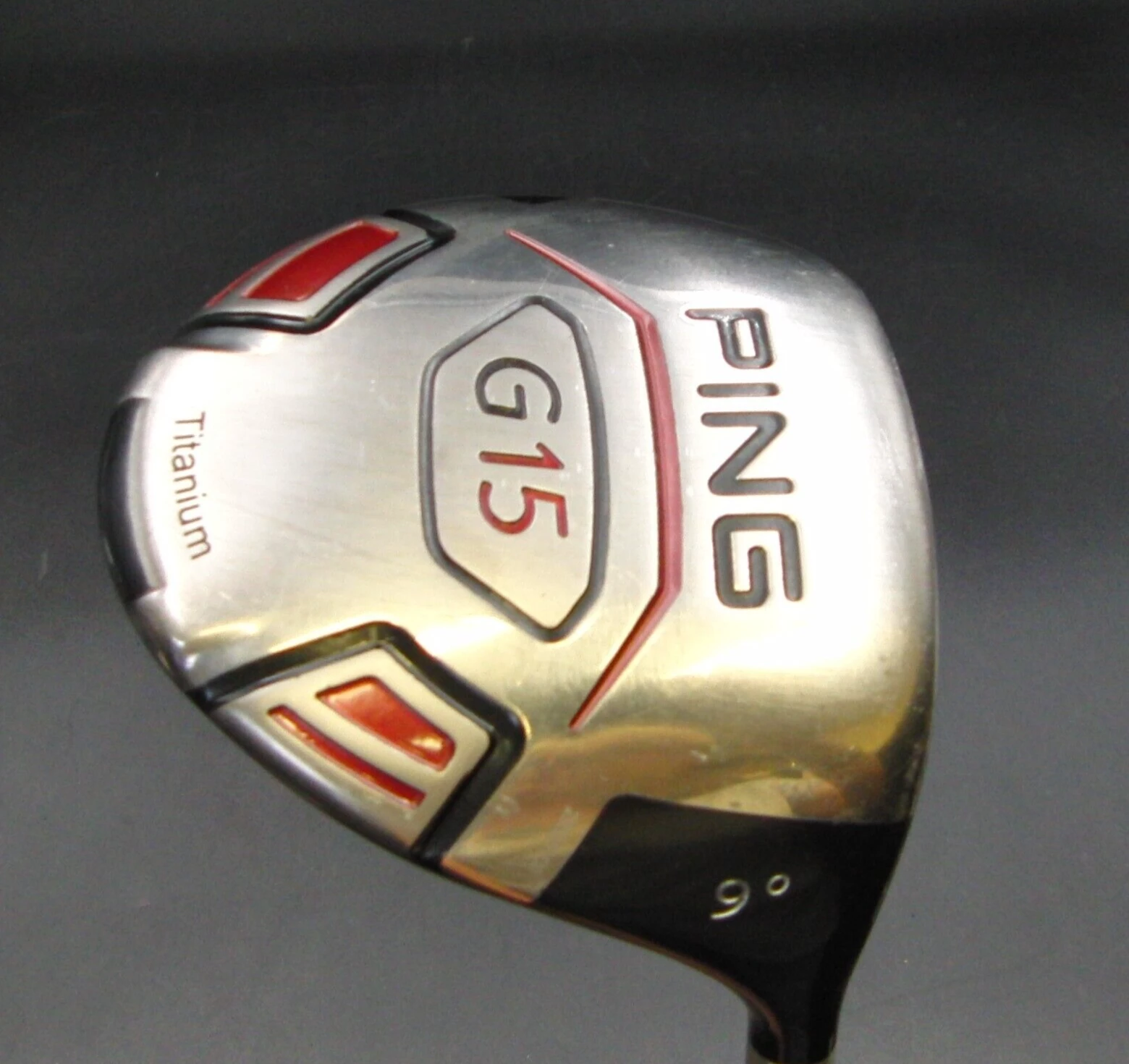 Ping G15 9° Driver Stiff Graphite Shaft Ping Grip 6 Ping G15 9° Driver Stiff Graphite Shaft Ping Grip - Image 6