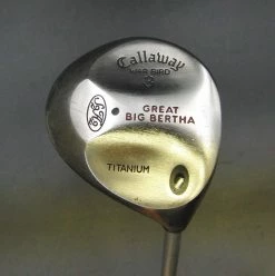 Callaway War Bird Great Big Bertha Titanium 3 Wood Firm Graphite Shaft -Clubs Shop 57 6b7f6433 42c9 4a70 ac22 724121c65347
