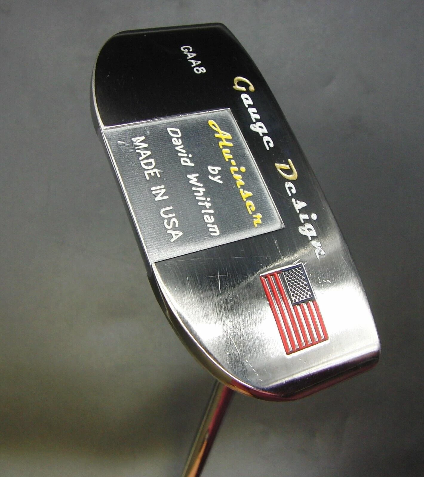 Gauge Design David Whitlam Putter Steel Shaft 89cm Length Iguana Grip 11 Gauge Design David Whitlam Putter Steel Shaft 89cm Length Iguana Grip - Image 11