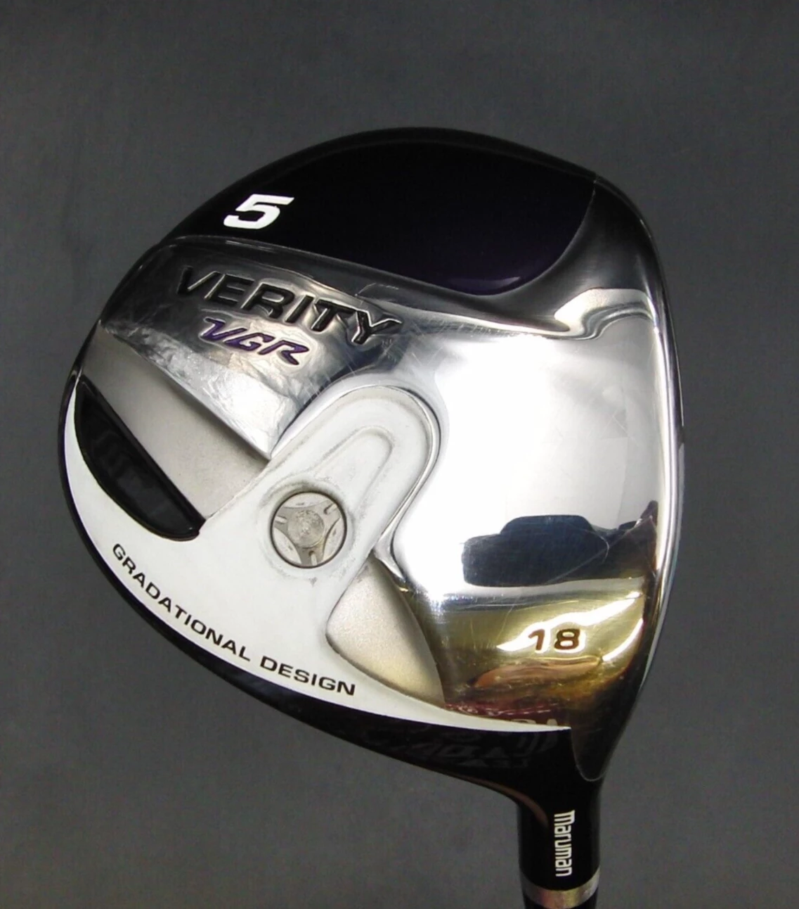 Maruman Verity VGR 18° 5 Wood Regular Graphite Shaft Maruman Grip 6 Maruman Verity VGR 18° 5 Wood Regular Graphite Shaft Maruman Grip - Image 6