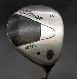 Titleist 906F2 15° 3 Wood Stiff Graphite Shaft Golf Pride Grip -Clubs Shop 57 95615ae4 da9b 46f8 a16a 32ce0f617b43