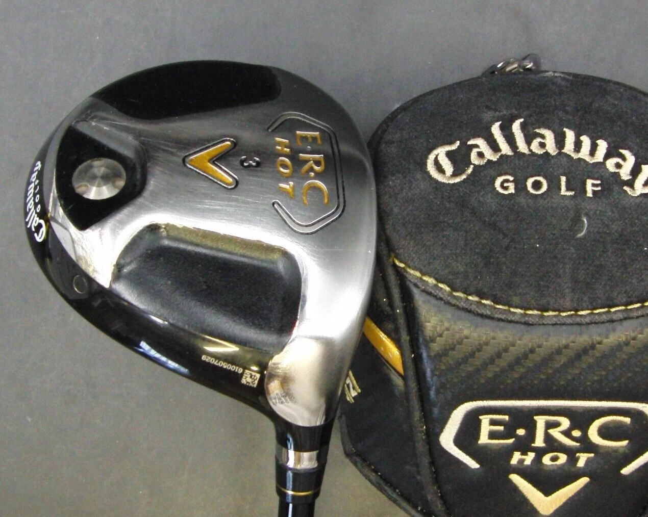 Callaway Golf E.R.C Hot 3 Wood Stiff Graphite Shaft Iomic Grip +Headcover 8 Callaway Golf E.R.C Hot 3 Wood Stiff Graphite Shaft Iomic Grip +Headcover - Image 8