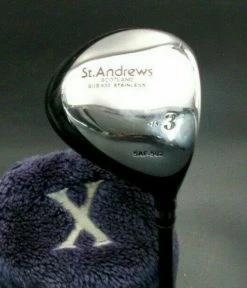 St. Andrews St Andrews SAF-502 3 Wood 15° Regular Graphite Shaft St Andrews Grip & H/Cover 15 St. Andrews St Andrews SAF-502 3 Wood 15° Regular Graphite Shaft St Andrews Grip & H/Cover -Clubs Shop 57 c5a7ffca 3d23 45bf b7f9 7635ba80390c