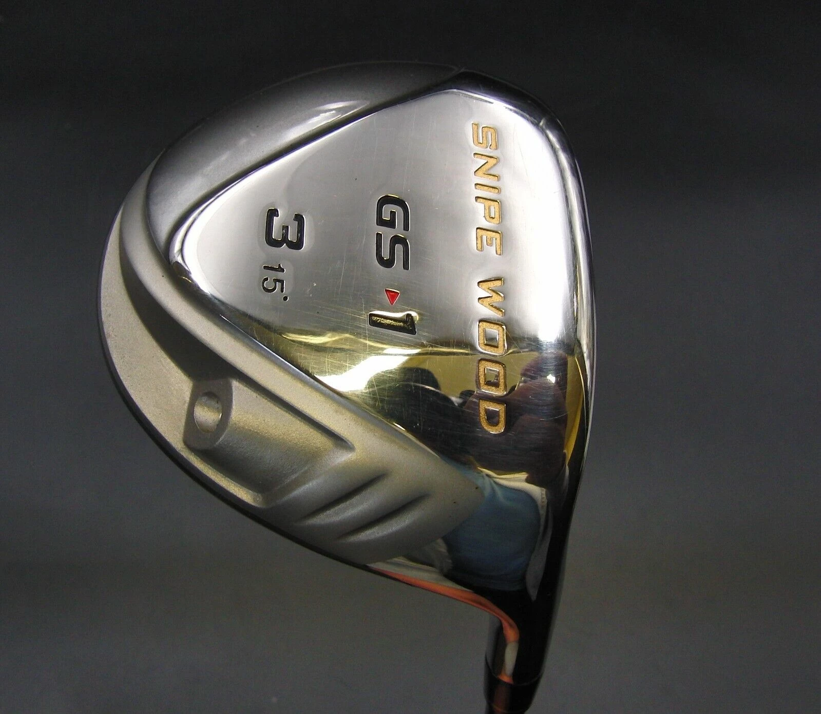 Japanese Katana Snipe Wood GS-1 15° 3 Wood Regular Graphite Shaft Sword Grip 7 Japanese Katana Snipe Wood GS-1 15° 3 Wood Regular Graphite Shaft Sword Grip - Image 7