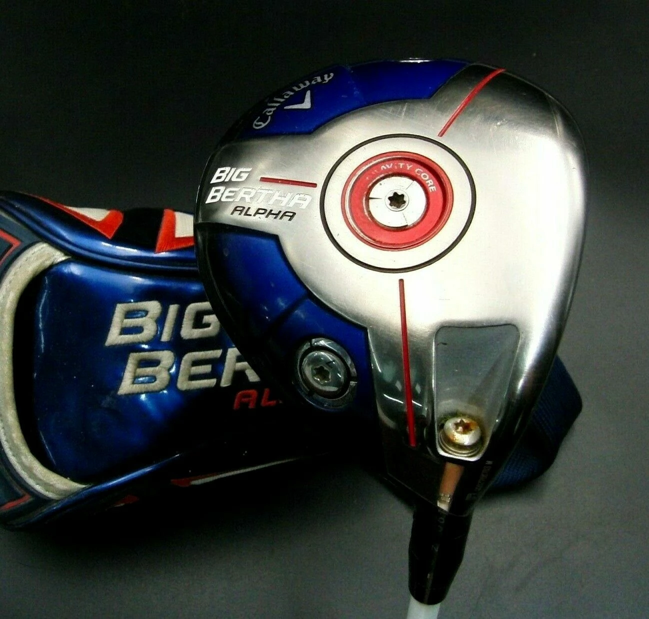 Callaway Big Bertha Alpha 9° Driver Stiff Graphite Shaft Golf Pride Grip 6 Callaway Big Bertha Alpha 9° Driver Stiff Graphite Shaft Golf Pride Grip - Image 6