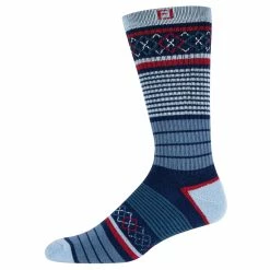 FootJoy ProDry Fashion Crew Mens Socks -Clubs Shop 85163 BLUE990
