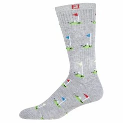 FootJoy ProDry Fashion Crew Mens Socks -Clubs Shop 85163 LTGREY998