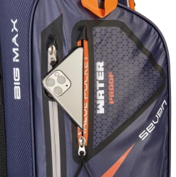 Big Max Aqua Seven Golf Stand Bag 3508K -Clubs Shop AquaSeven steelbluerust 007