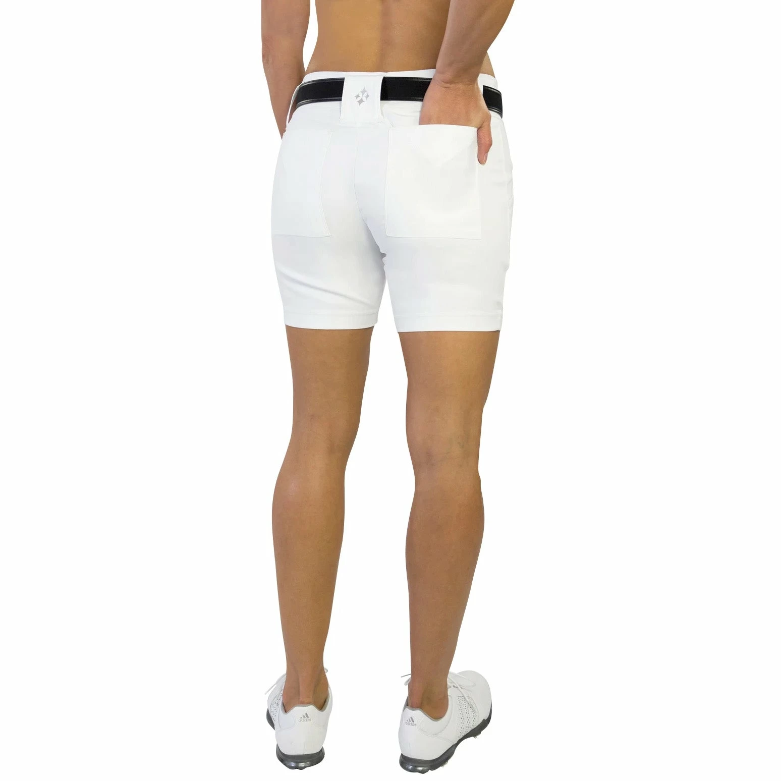 JoFit Belted 7.5 In Womens Golf Shorts 6 JoFit Belted 7.5 In Womens Golf Shorts - Image 6
