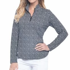 GGBlue Georgia Ice Womens Long Sleeve Golf Shirt