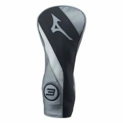 Mizuno Tour Golf Headcovers | Black/Grey -Clubs Shop Mizuno Tour Golf Headcovers Black Grey 115