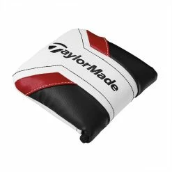 TaylorMade Golf Headcovers | White/Black/Red -Clubs Shop N78825 zoom D