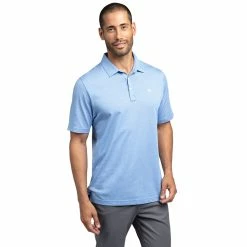 TravisMathew The Zinna Mens Golf Polo -Clubs Shop THE ZINNA STRONGBLUE