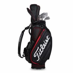 Titleist Jet Black Golf Tour Bag TB9SF9 -Clubs Shop Titleist Jet Black Golf Tour Bag TB9SF9 218