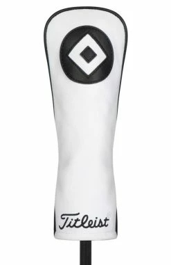 Titleist White & Black Leather Headcovers TA20TASCWB 7 Titleist White & Black Leather Headcovers TA20TASCWB -Clubs Shop Titleist White Black Leather Headcovers TA20TASCWB 62