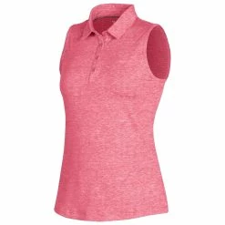 Under Armour Zinger 2.0 Heathered Womens Sleeveless Golf Polo -Clubs Shop UW0468 BRILLIANCE5030 870040d7 8603 4031 9244 afdbcd61bff3