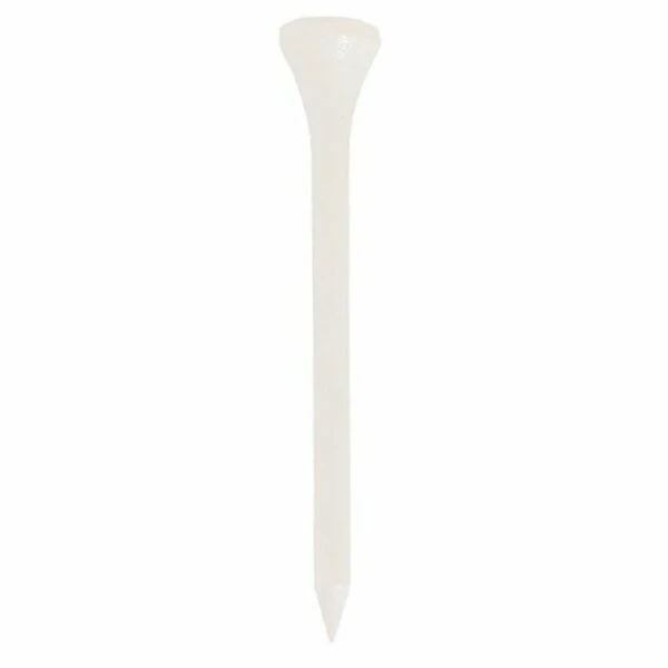 Masters Wood 2 3/4 Inch White Tees – Pack Of 20 - Image 2