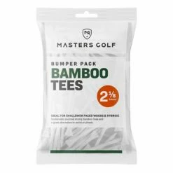 Masters Bamboo 2 1/8″ Bumper Tees – 130 Pack