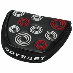 Odyssey Swirl Golf Putter Headcovers -Clubs Shop odysseyswirlblackmalletputtercover1