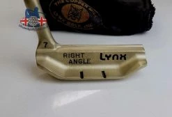 Lincs_golf Refinished Vintage Lynx Right Angle 7 Putter + Head Cover