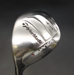 Left Handed TaylorMade Burner 21° 4 Wood Regular Steel Shaft TaylorMade Grip