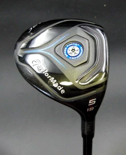 Taylormade Jetspeed 19° Black 5 Wood Stiff Graphite Shaft Taylormade Golf Grip