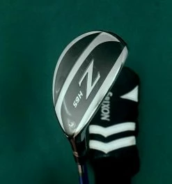 Lincs_golf Srixon Z H65 19° 3 Hybrid Stiff Graphite Shaft Lamkin Grip