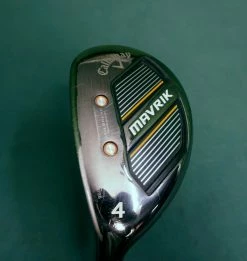 Lincs_golf Left Handed Callaway Mavrik 20° 4 Hybrid Regular Graphite Shaft Golf Pride Grip