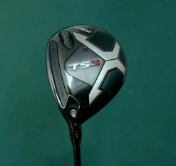Lincs_golf Left Handed Titleist TS3 15° 3 Wood Regular Graphite Shaft Golf Pride Grip