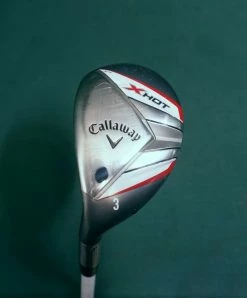 Lincs_golf Left Handed Callaway X Hot 19° 3 Hybrid Regular Graphite Shaft Callaway Grip