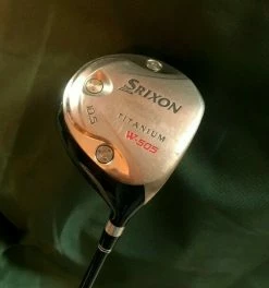 Lincs_golf Srixon W-505 Titanium 10.5° Driver Stiff Graphite Shaft Srixon Grip