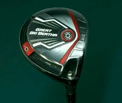 Lincs_golf Callaway Great Big Bertha 9 Degree Driver Stiff Graphite Shaft Golf Pride Grip