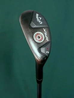 Lincs_golf Left Handed Callaway Apex 20° 3 Hybrid Stiff Graphite Shaft Callaway Grip