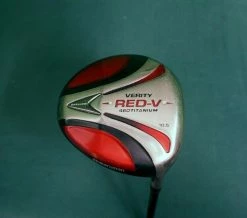 Lincs_golf Maruman Red - V Verity 460 10.5° Driver Stiff Graphite Shaft Maruman Grip